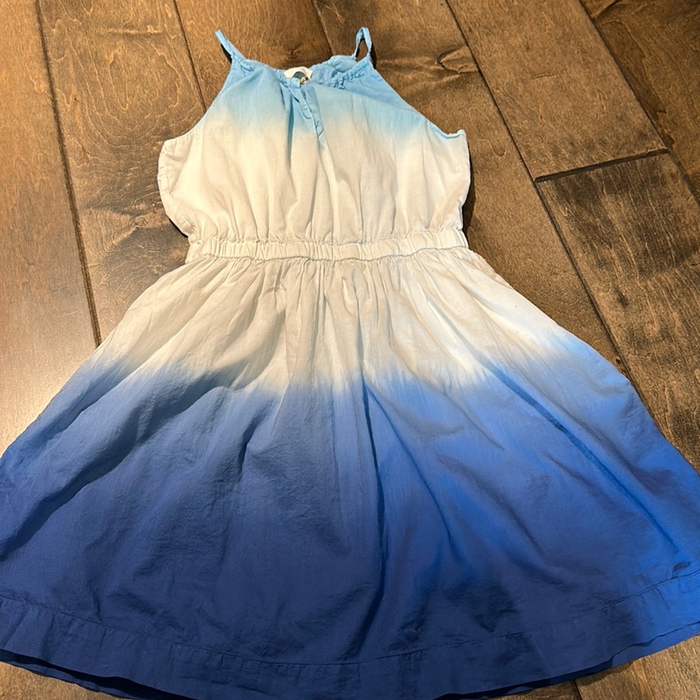 EUC blue and white ombre Crewcuts by J Crew dress size 10